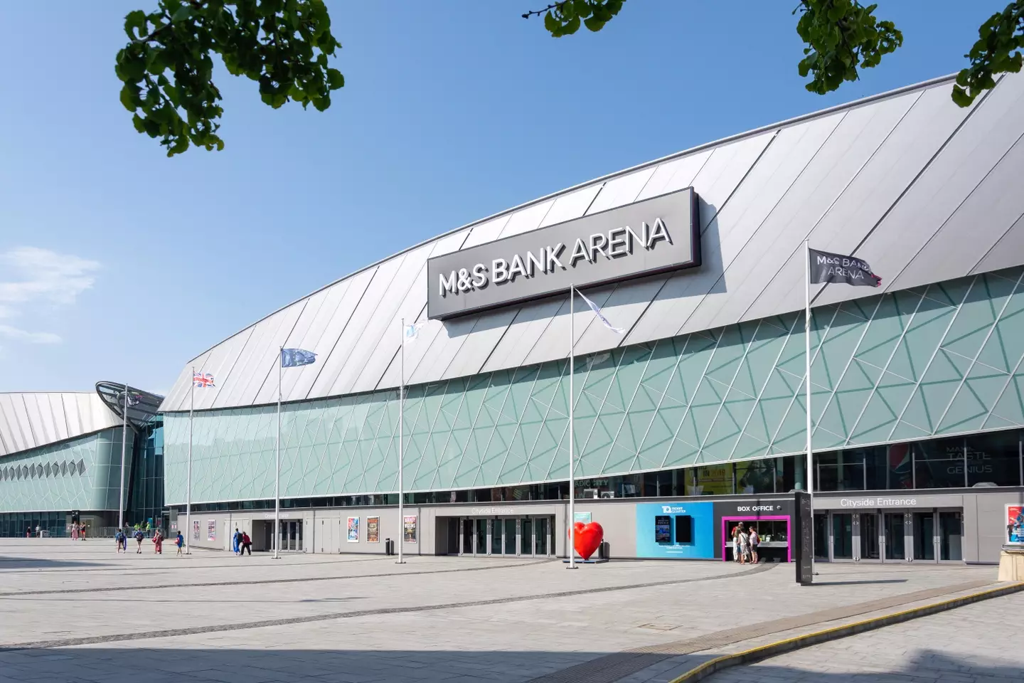 This year's event is at the M&S Bank Arena in Liverpool.