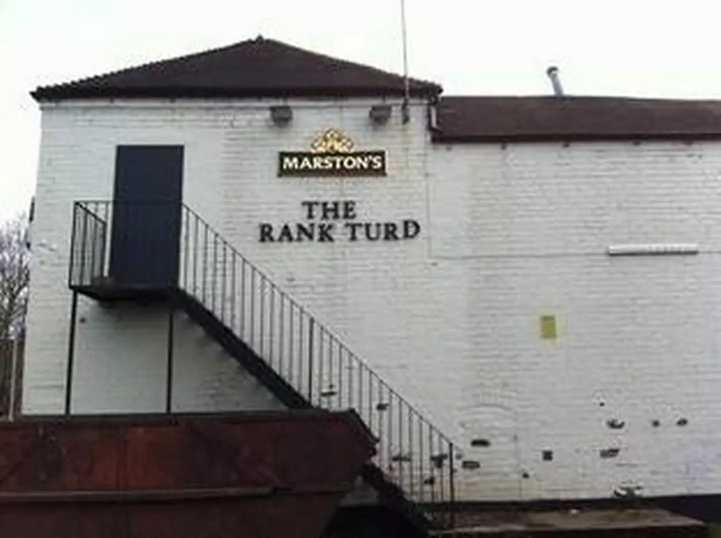 It turns out you can rearrange The Grand Turk sign until it says The Rank Turd.