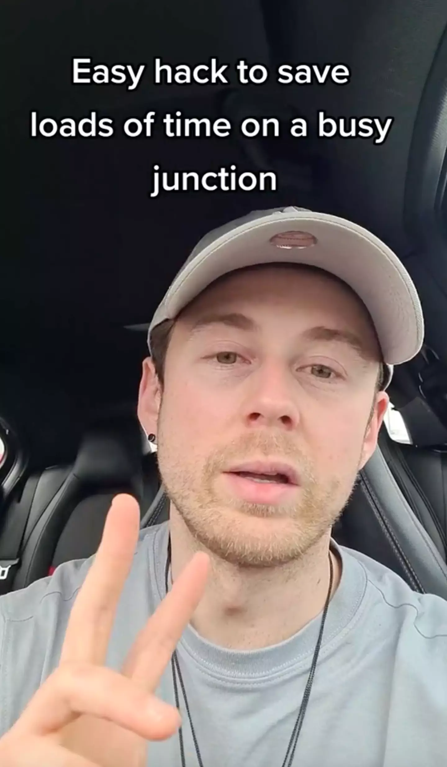 The TikTok user says it saves time and ‘road rage’.