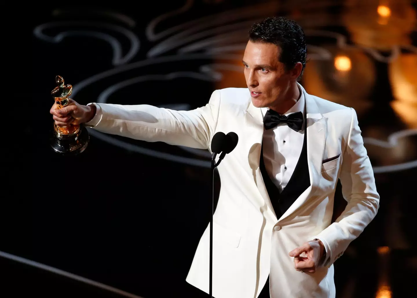 McConaughey won an Oscar for his stunning performance in Dallas Buyers Club.