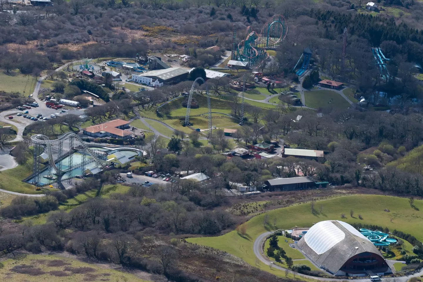 Oakwood Theme Park in Pembrokeshire.