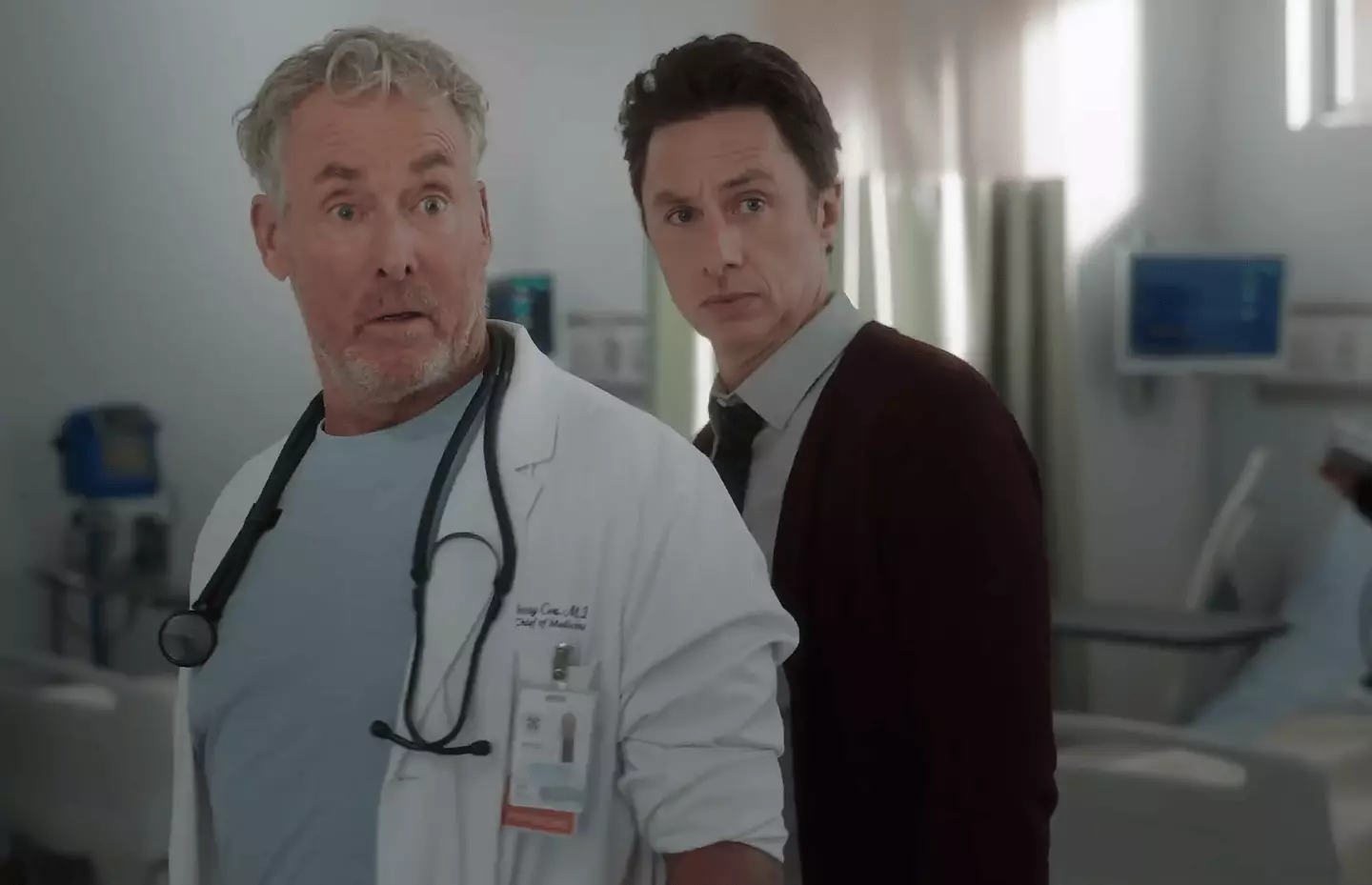 Dr Cox is returning, but where's the janitor? (ABC)