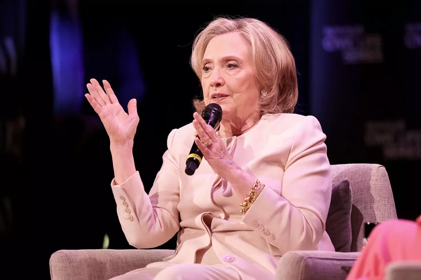 Hillary Clinton's portrait has lost her spot in the White House (Dominik Bindl/Getty Images)