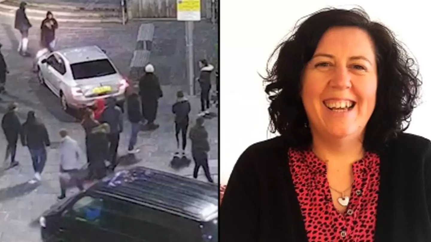 Brave British mum puts herself in the way of 'wild' gang fight and helps make it stop