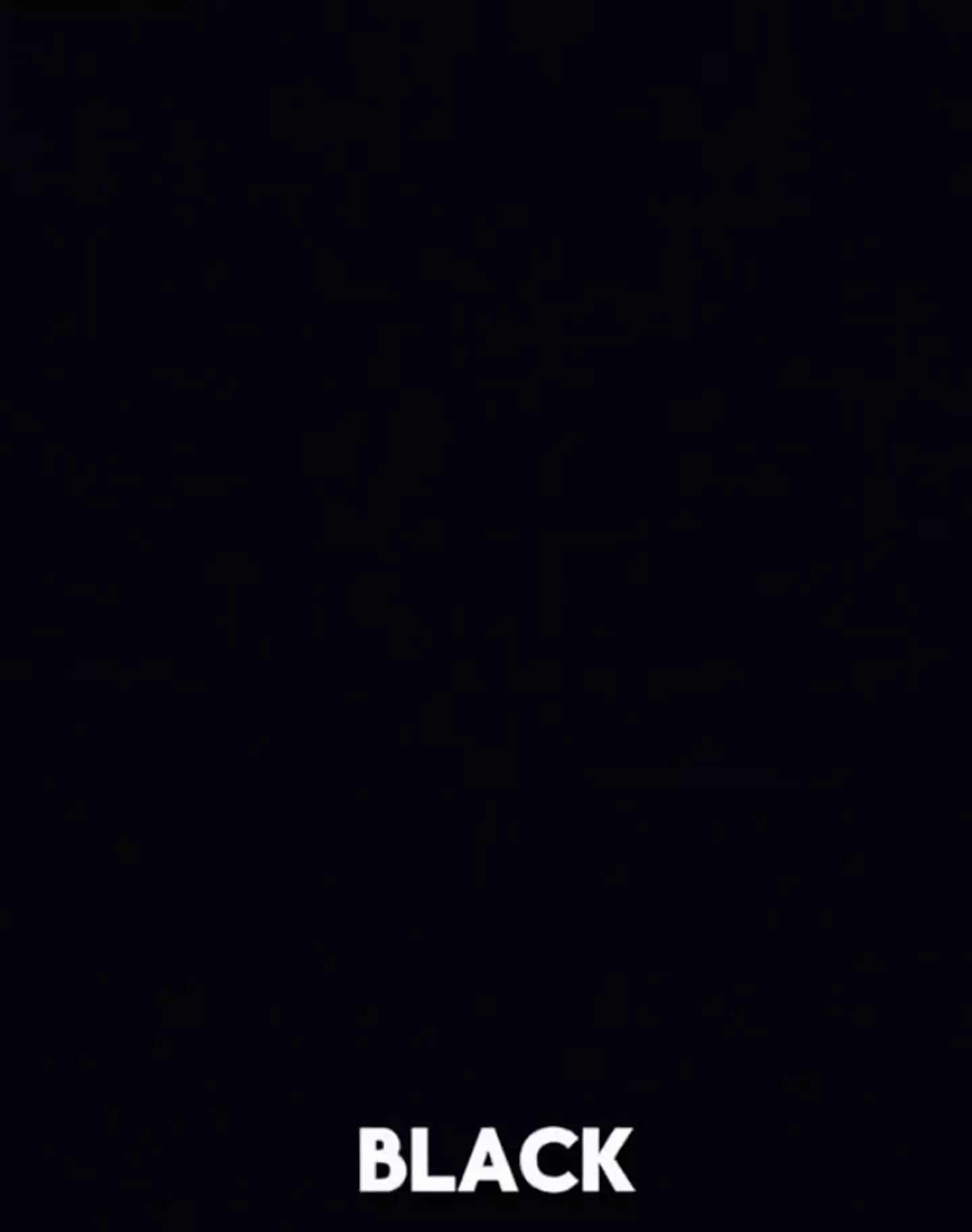 You really can't see anything over board at night.