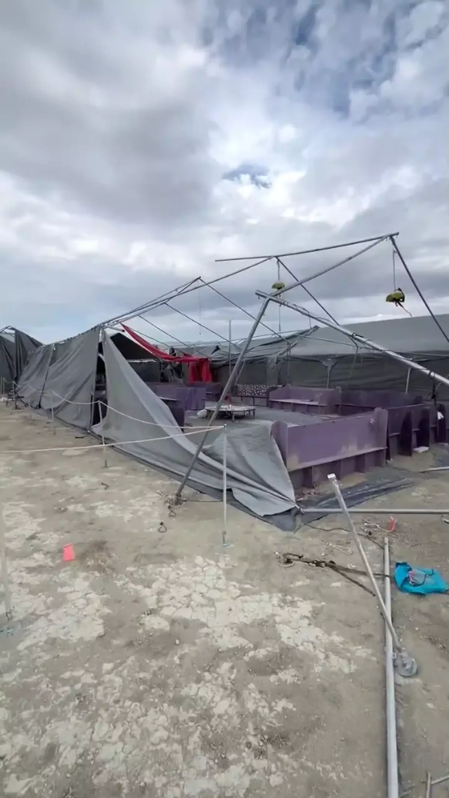 The 'Orgy Dome' has been destroyed (Instagram/@orgydome)