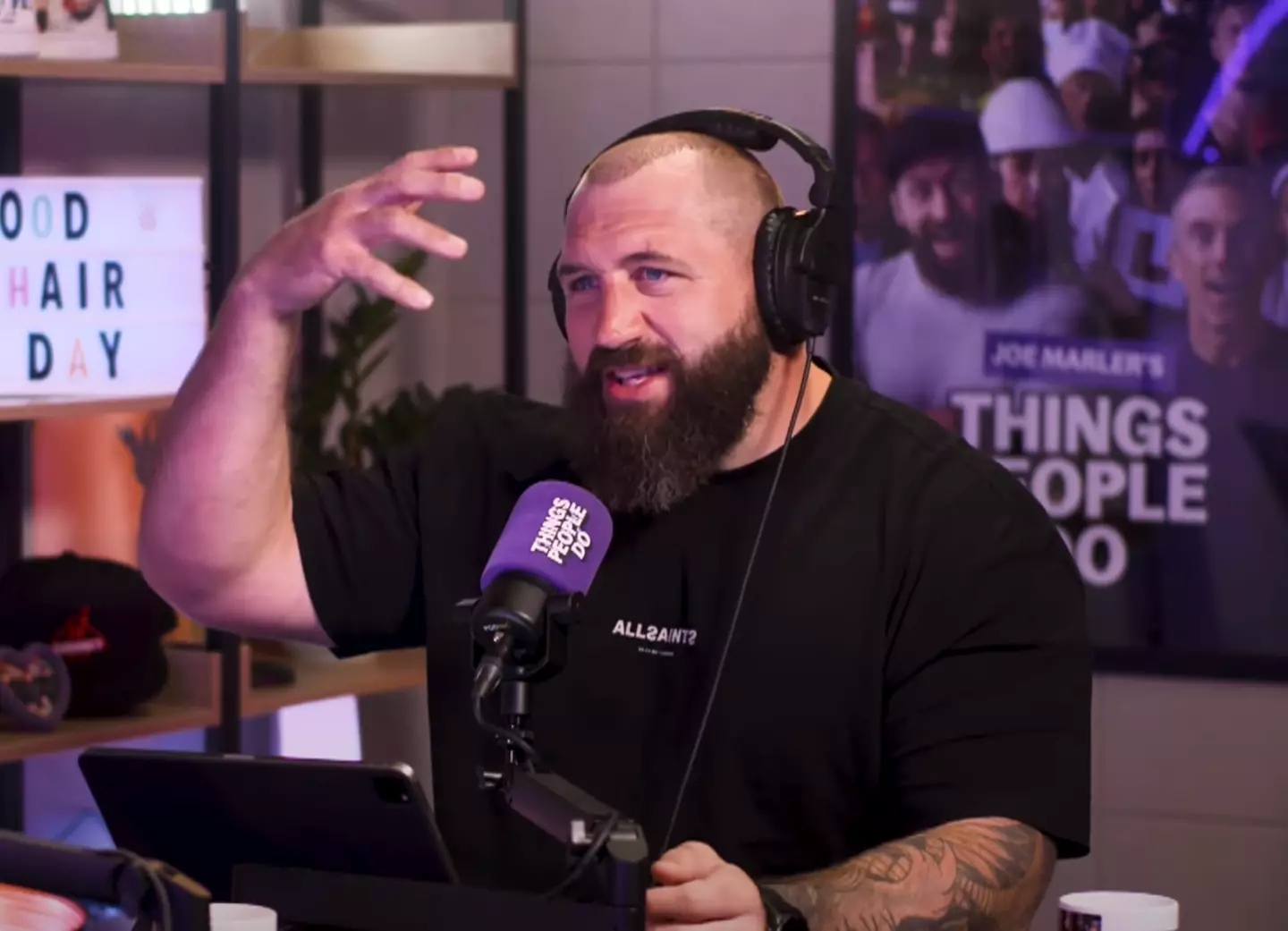 Marler got a hair transplant earlier this year (Joe Marler's Things People Do)