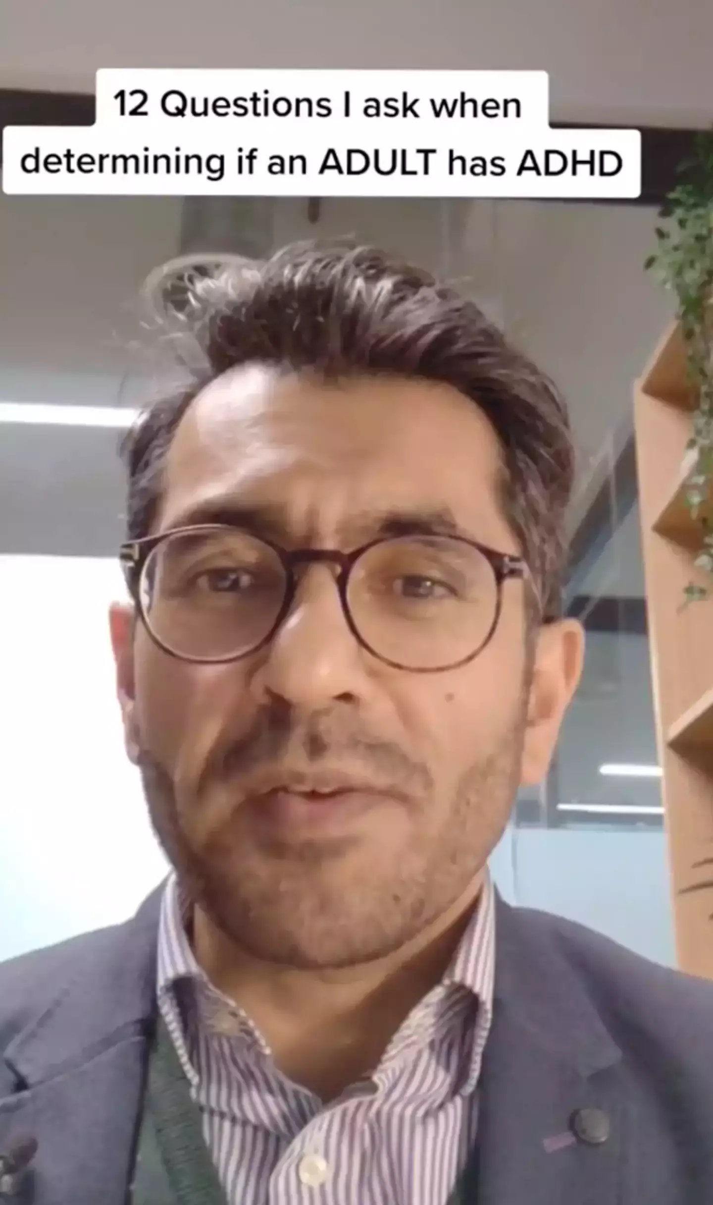 The doctor has urged people suspecting they have ADHD to see thir GP (TikTok / @draliajaz)