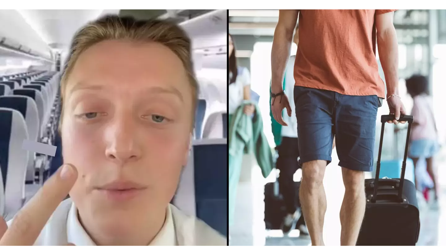 Flight attendant warned passengers to never wear shorts on a plane
