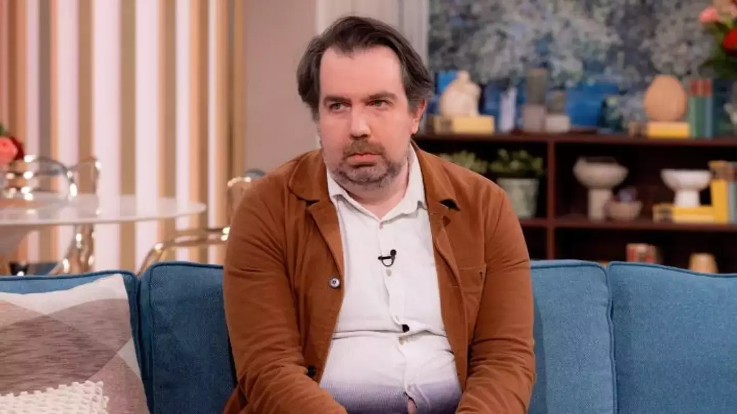 The size of Matt Barr's manhood can really inconvenience him (ITV)