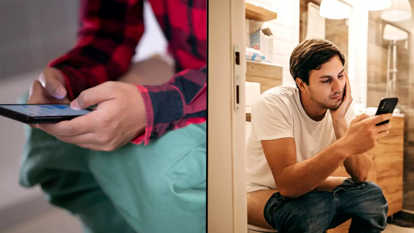 Medical expert has grim warning for people who sit on their phones while on toilet