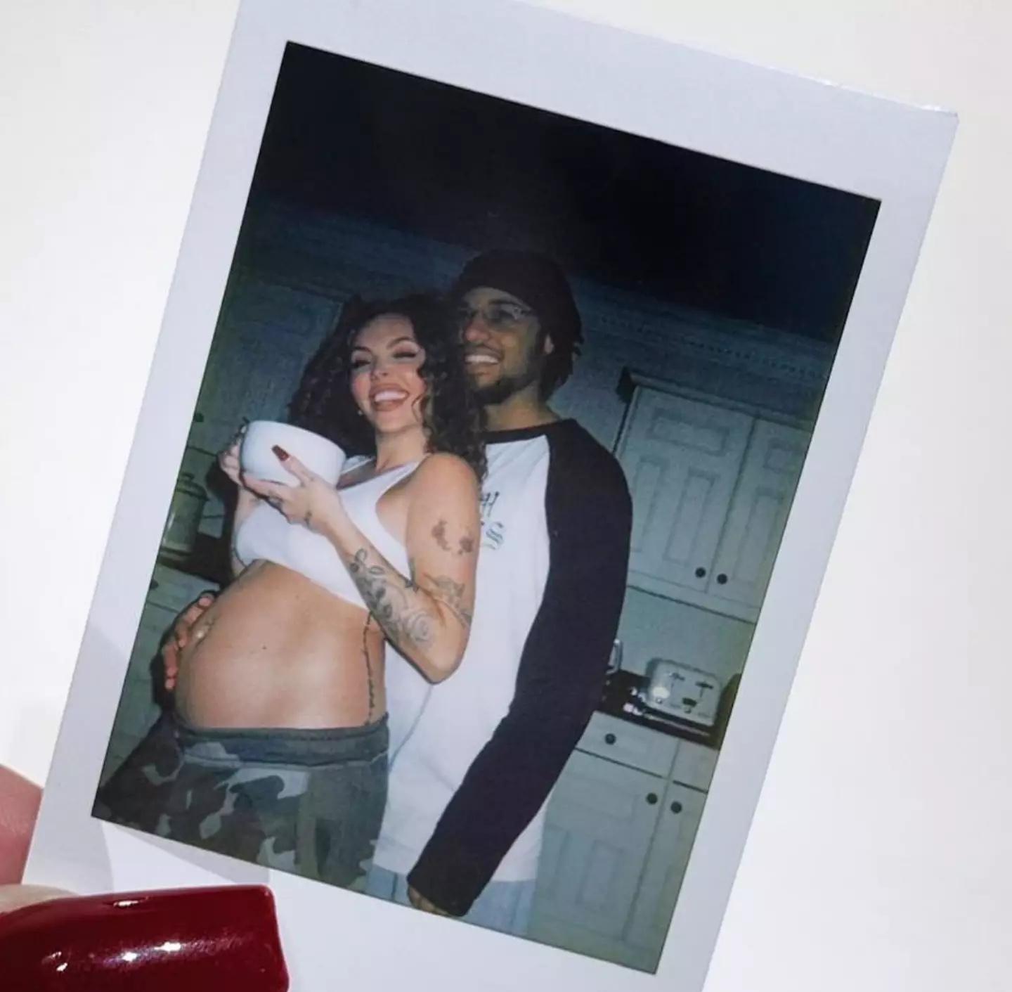 Jesy Nelson announced the pregnancy earlier in the year (Instagram/@jesynelson)