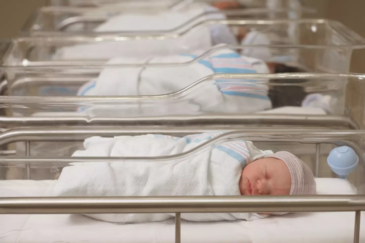 Two babies were accidentally swapped at birth, but their families weren't to realise until much later down the line (Getty Stock Image)