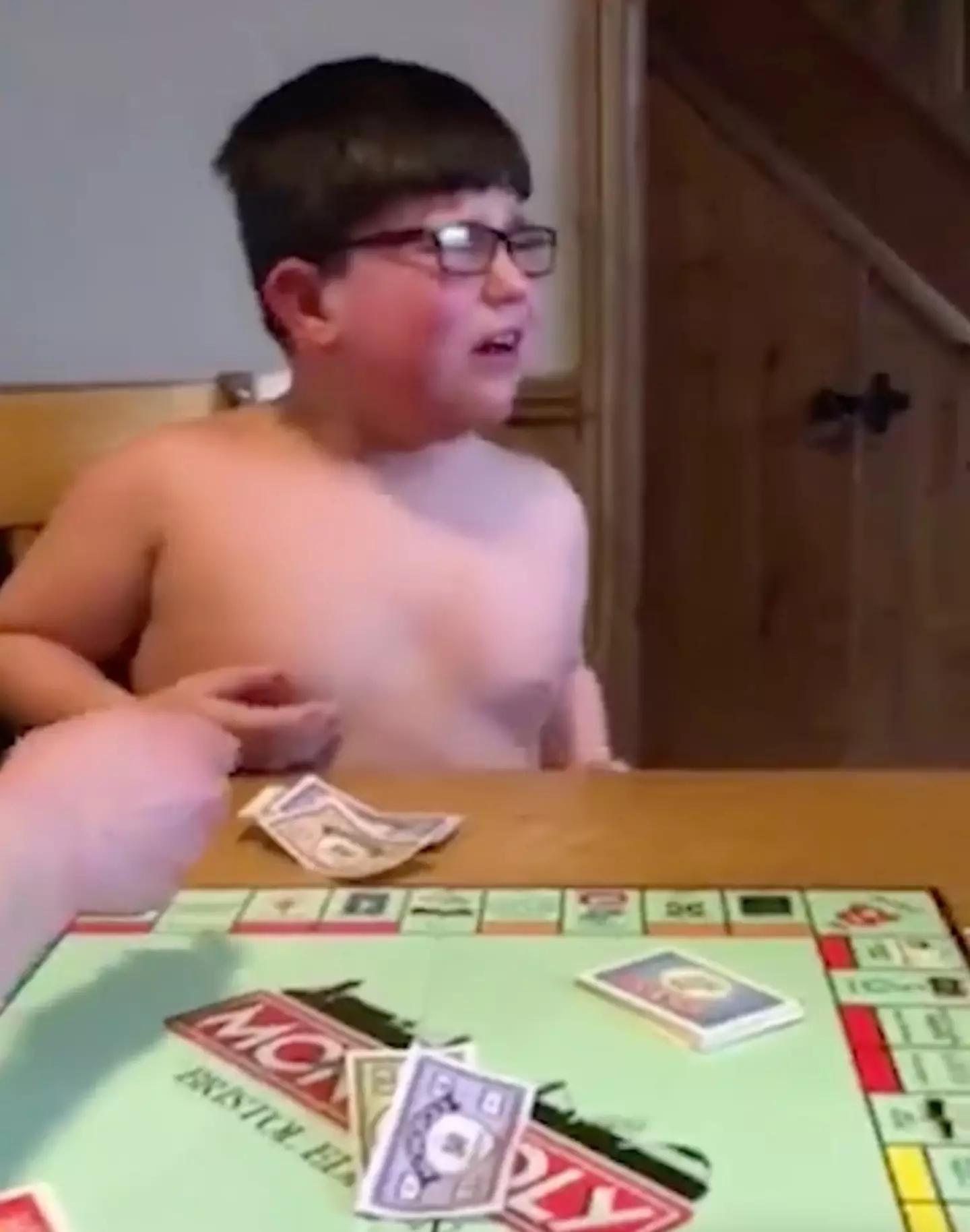 After seven years, the Angry Monopoly kid has finally opened up on that viral Christmas video, saying he 'hasn't played it since'.
