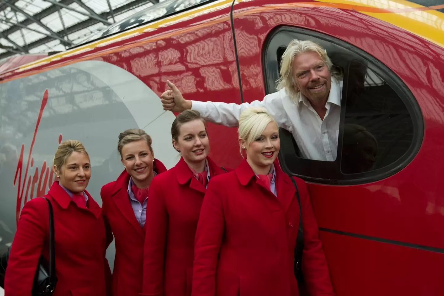 Virgin trains could kind of be back on the tracks (Colin McPherson/Corbis via Getty Images)