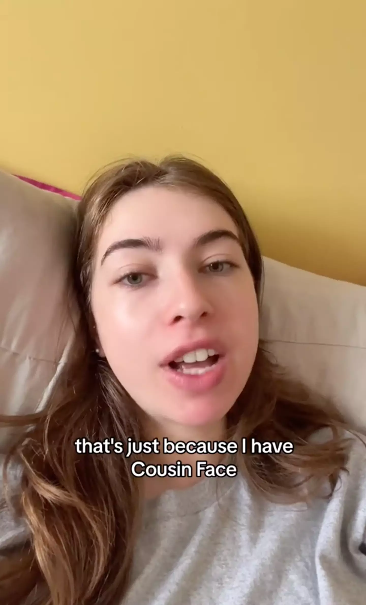 If you've ever met someone new but felt like they were familiar, you may have experienced the cousin face phenomenon (TikTok/@eviefsb)