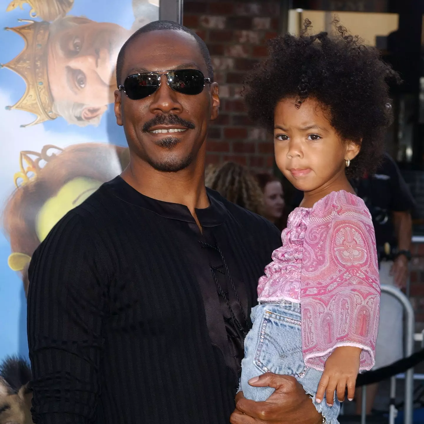 Eddie Murphy shares ten children with four different women.