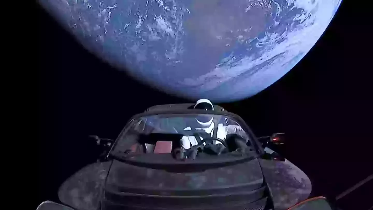 Elon Musk explained why he sent Tesla Roadster into space seven years ago as it's revealed where it is now