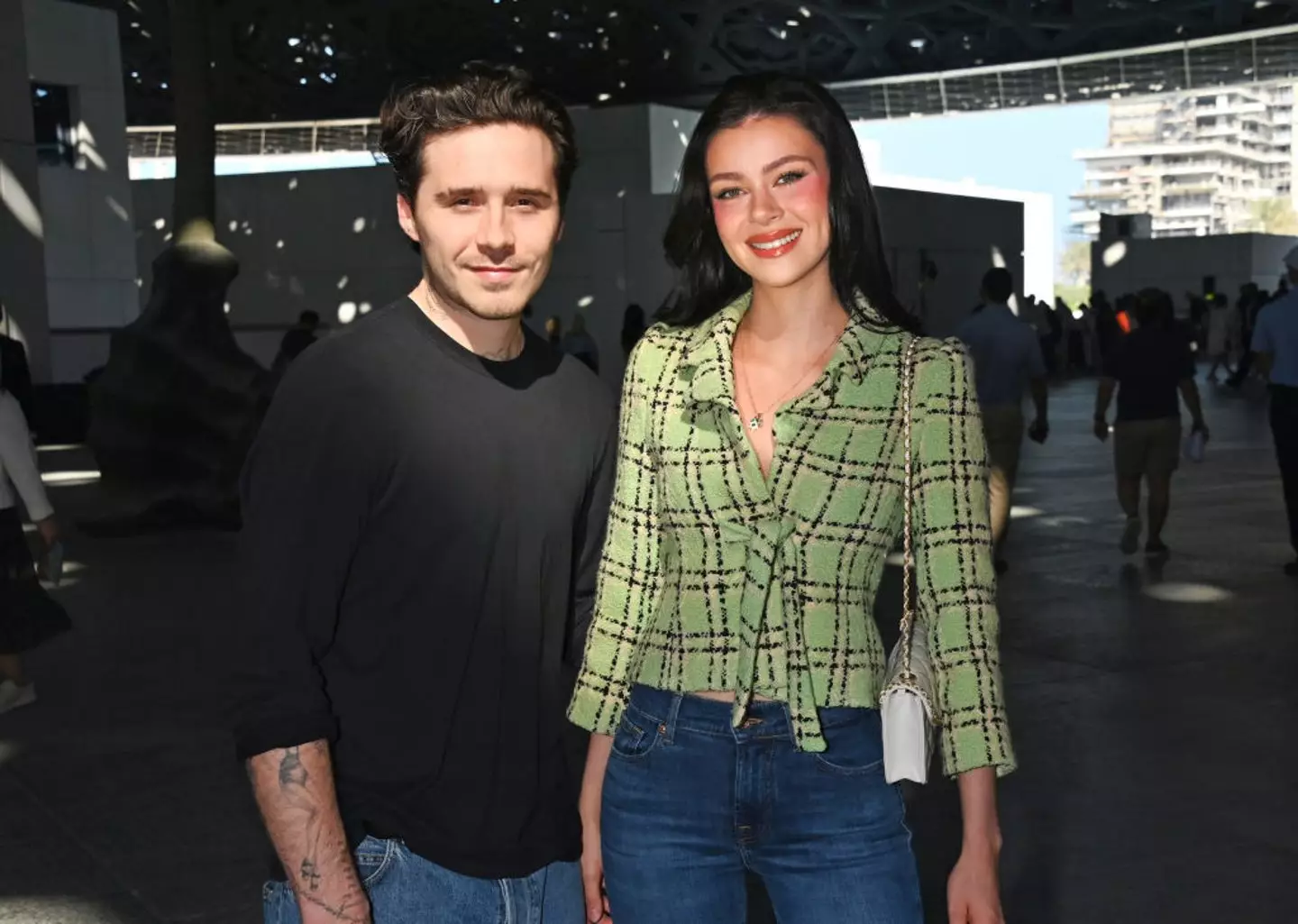 Brooklyn Beckham says his mum 'danced on him' at his wedding and was 'inappropriate' (Dave Benett/Getty Images for Experience Abu Dhabi)
