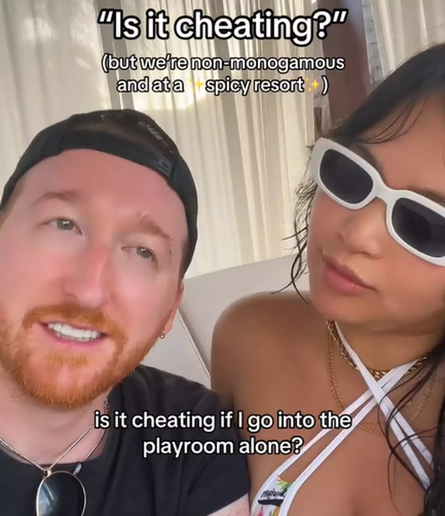 They answered questions about cheating (TikTok/@4ourplay.com)