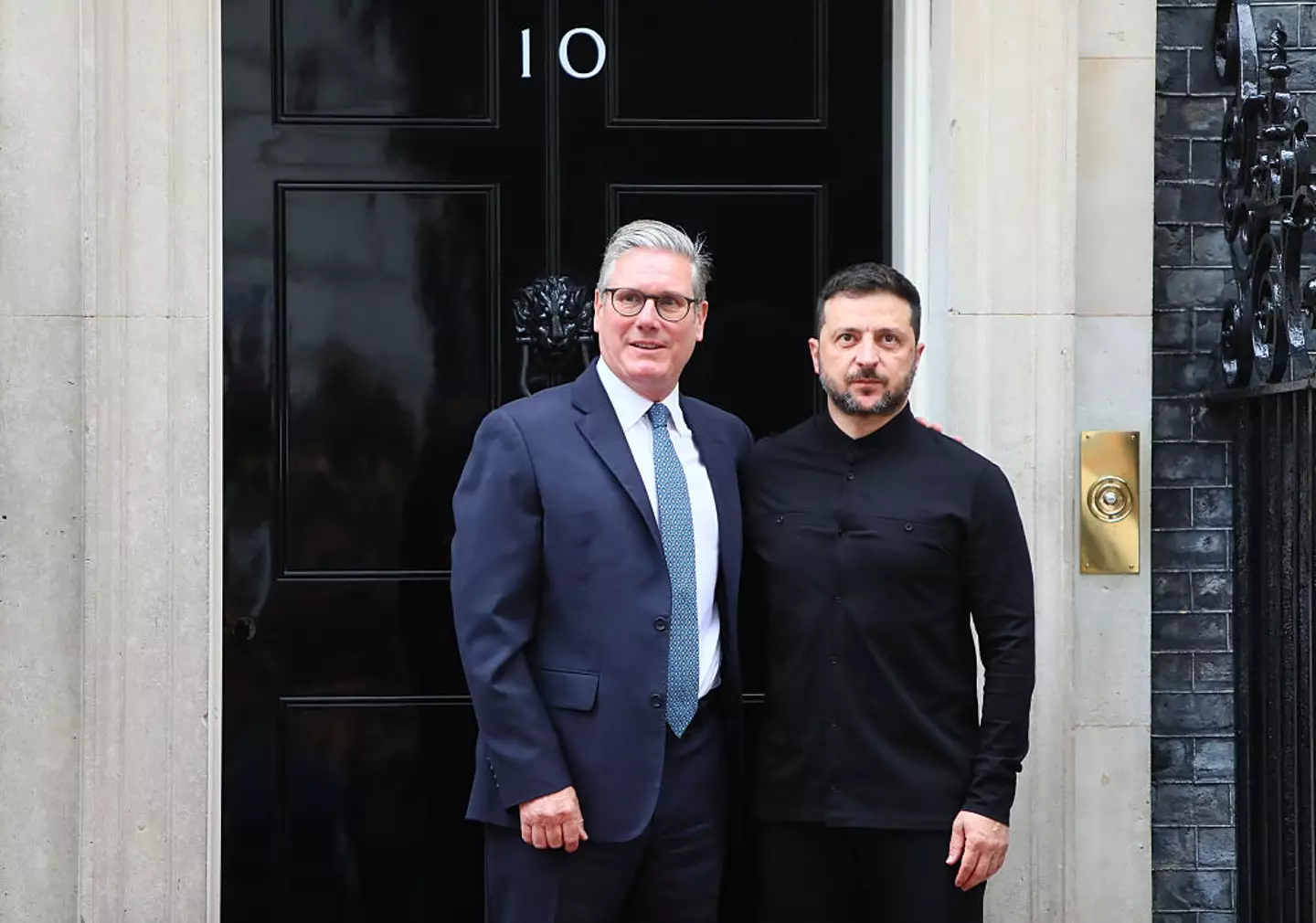 A peace deal would need the agreement of Ukrainian President Volodymyr Zelenskyy, who has the backing of the UK and EU (Alishia Abodunde/Getty Images)