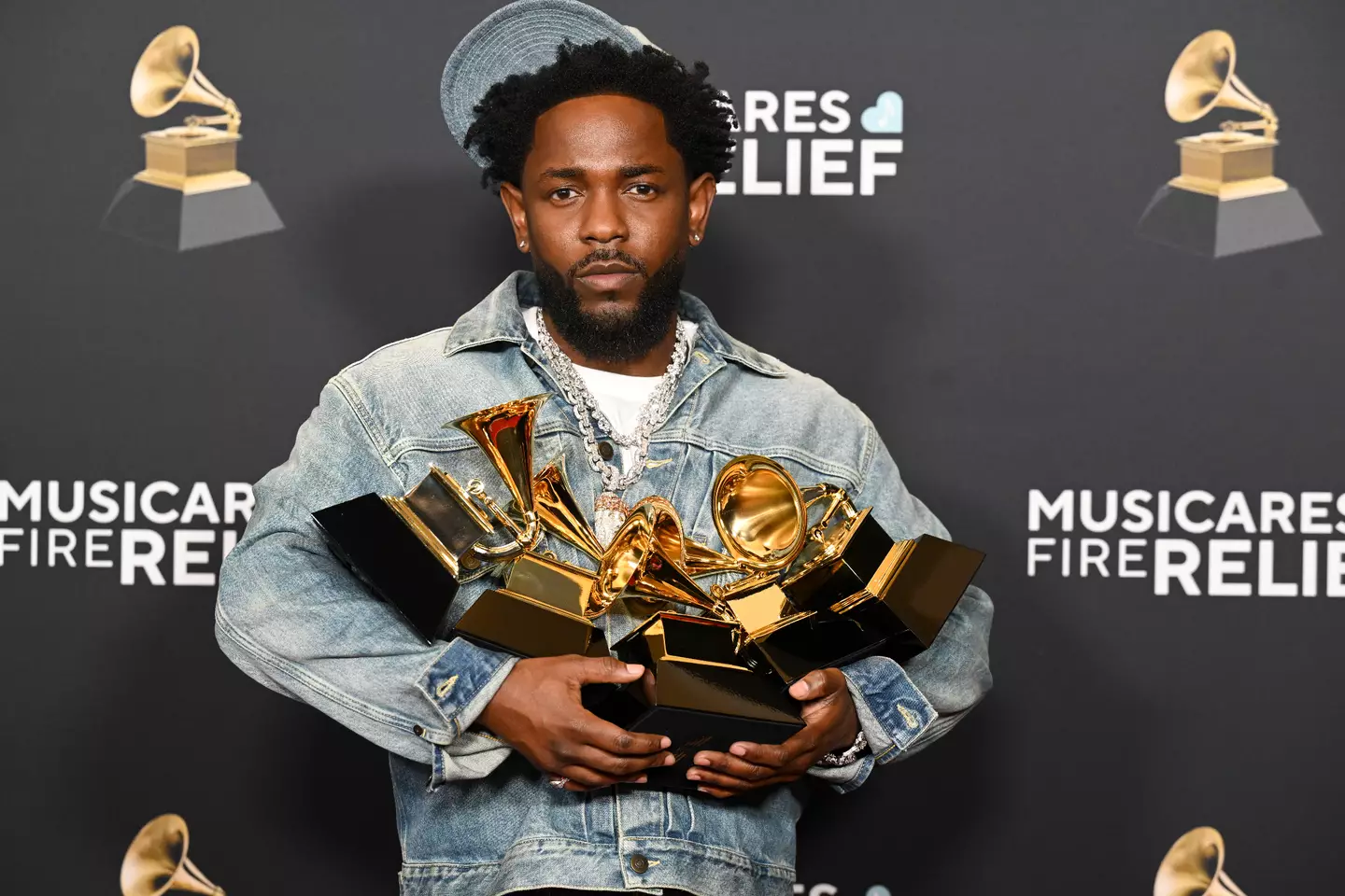 Kendrick Lamar won five Grammys (CBS Photo Archive via Getty Images)