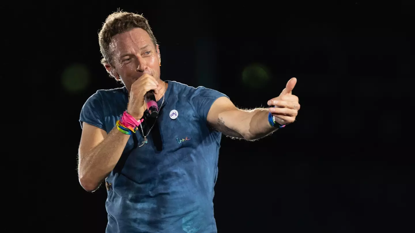 Chris Martin causes debate over comments to two Israeli fans he brought on stage at Wembley