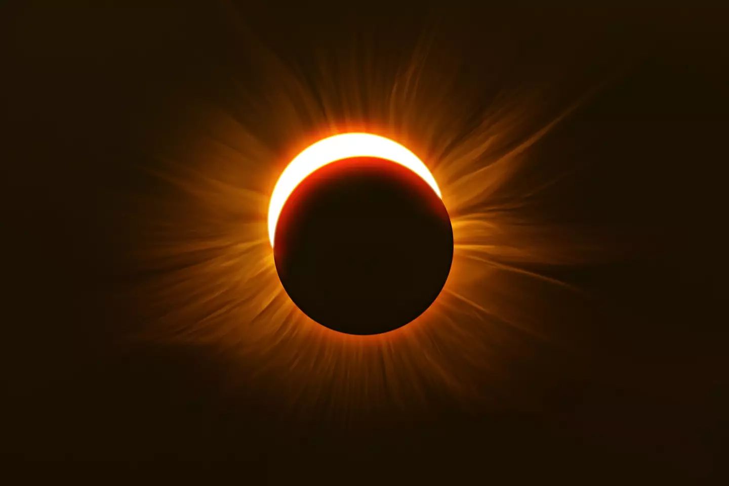 An eclipse as it happens. Getty Stock Image