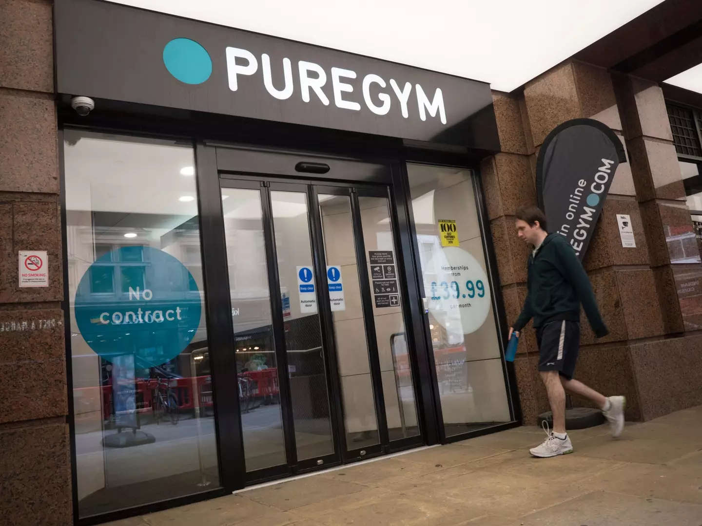 PureGym are cracking down on people who don't put their weights back after using them.