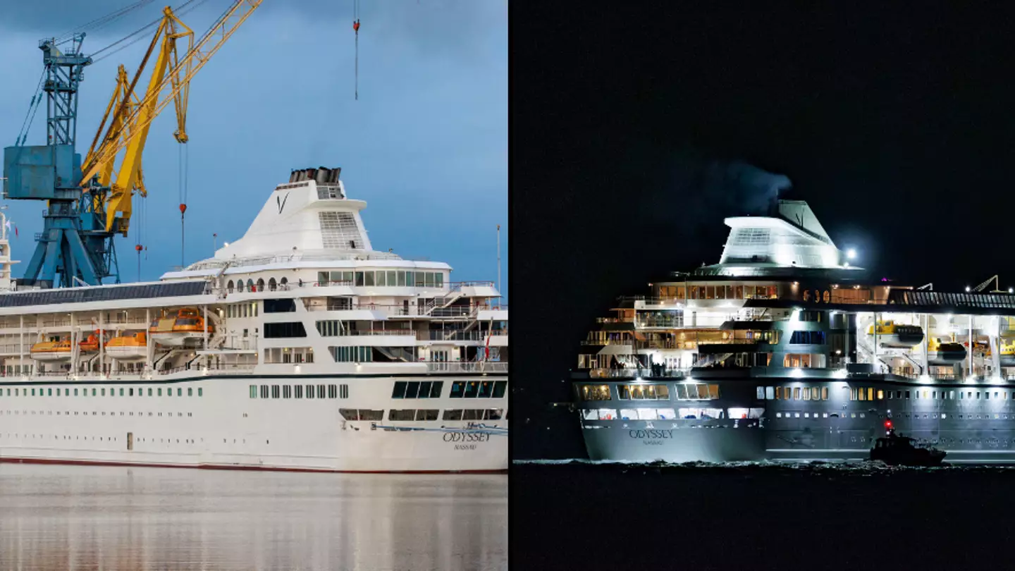 Round-the-world cruise that was stuck in Belfast for four months forced to return hours after finally leaving