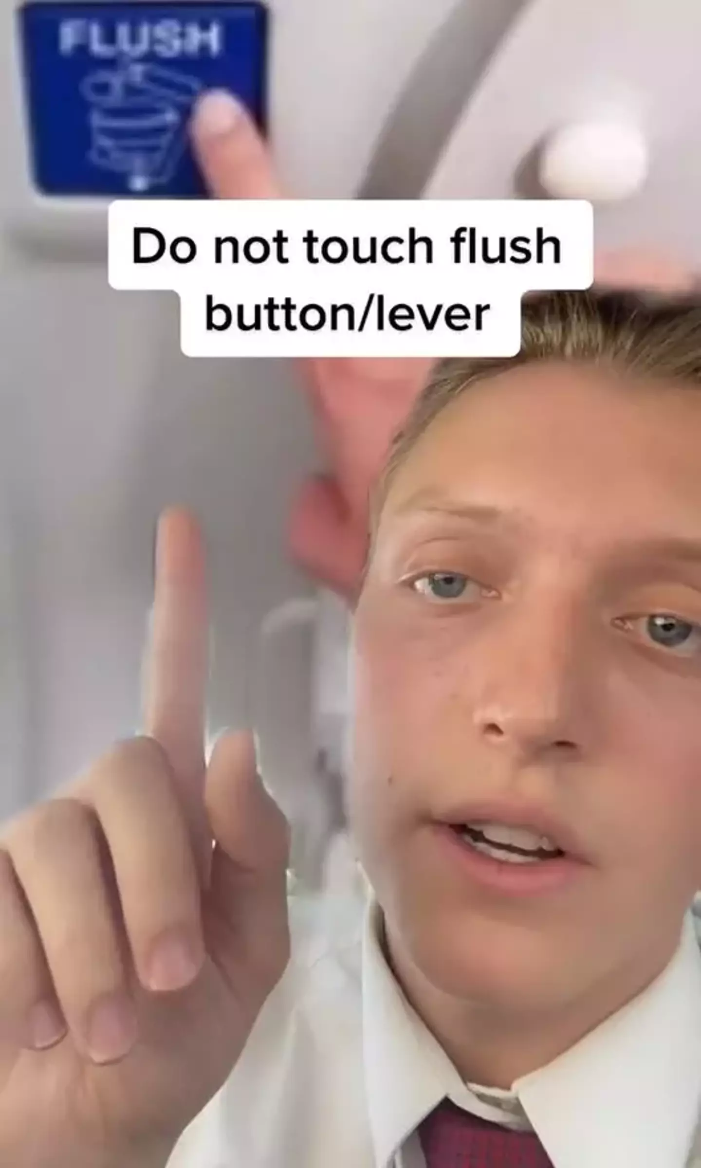 A flight attendant explained why you shouldn't wear shorts on a plane.