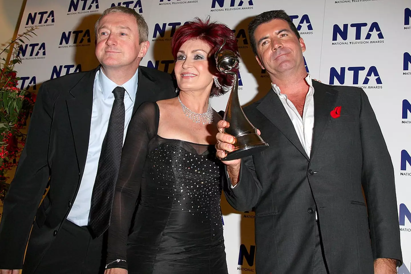 Walsh, Osbourne and Cowell. (Jon Furniss/WireImage)