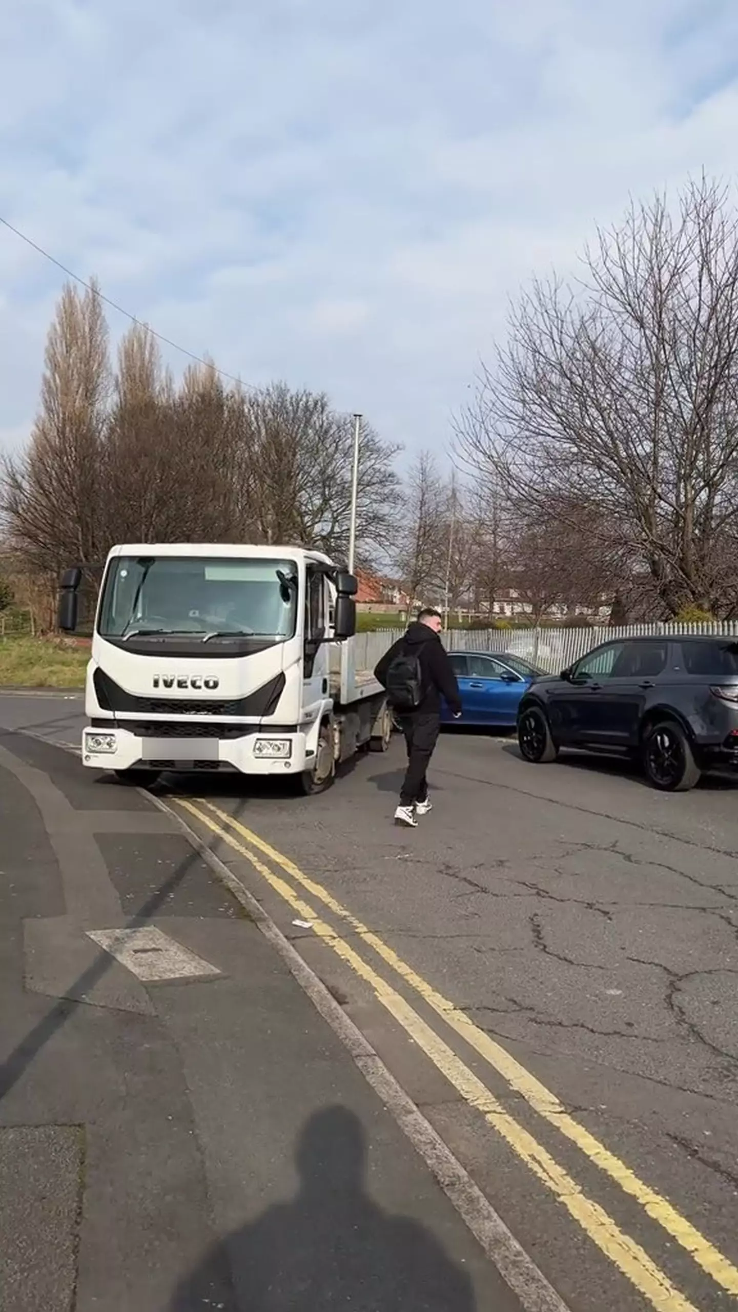 He parked up his truck for hours (Kennedy News and Media)