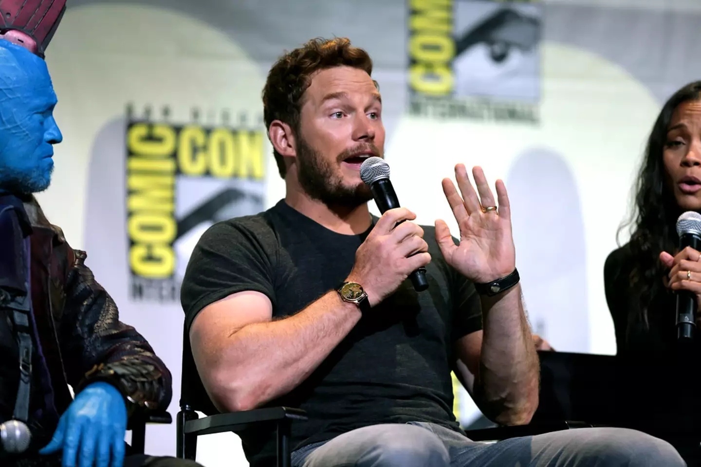 Chris Pratt's transformation into ripped leading star has been impressive.