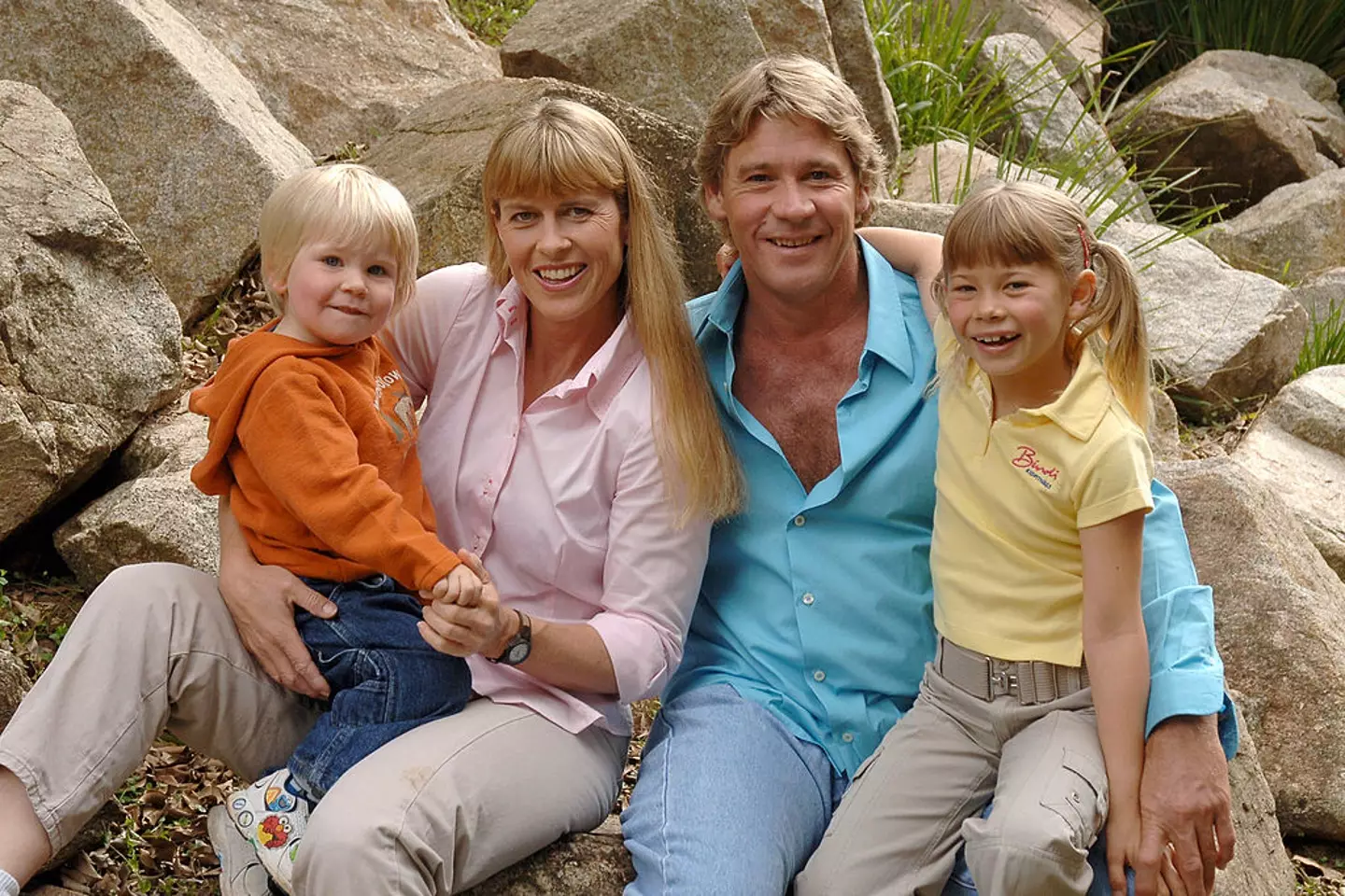 He left his daughter Bindi, son Robert, and wife Terri following his passing (Australia Zoo via Getty Images)