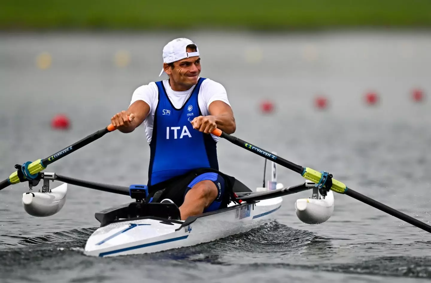 The rower is taking the appeal higher (Harry Murphy/Sportsfile via Getty Images)
