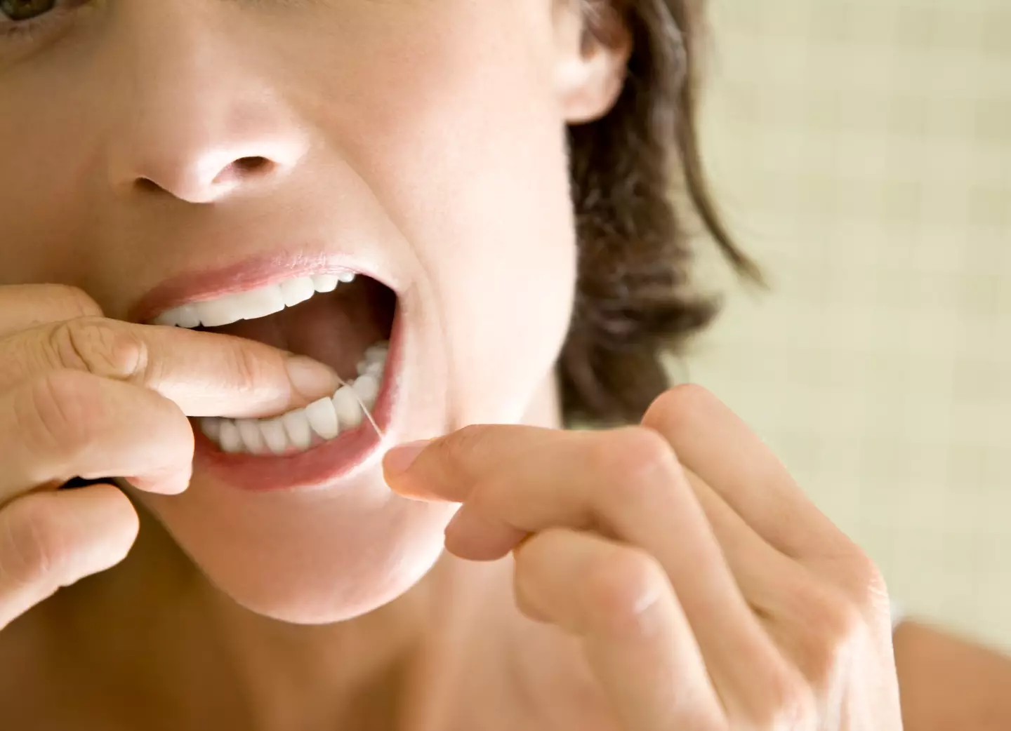 Do you floss before or after you've brushed your teeth? (Getty Stock Image)