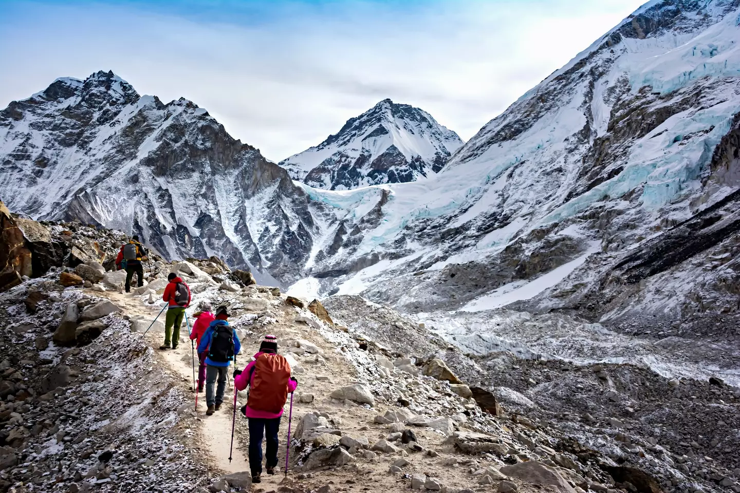 A hiker said she was 'lucky to get out' (Getty Stock Image)