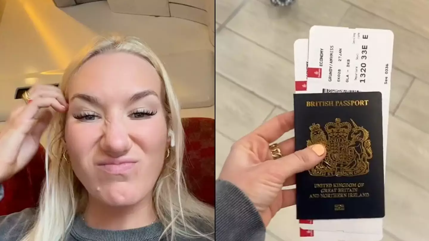 Woman issues warning after 'minor' defect on her passport caused her to be banned from flight