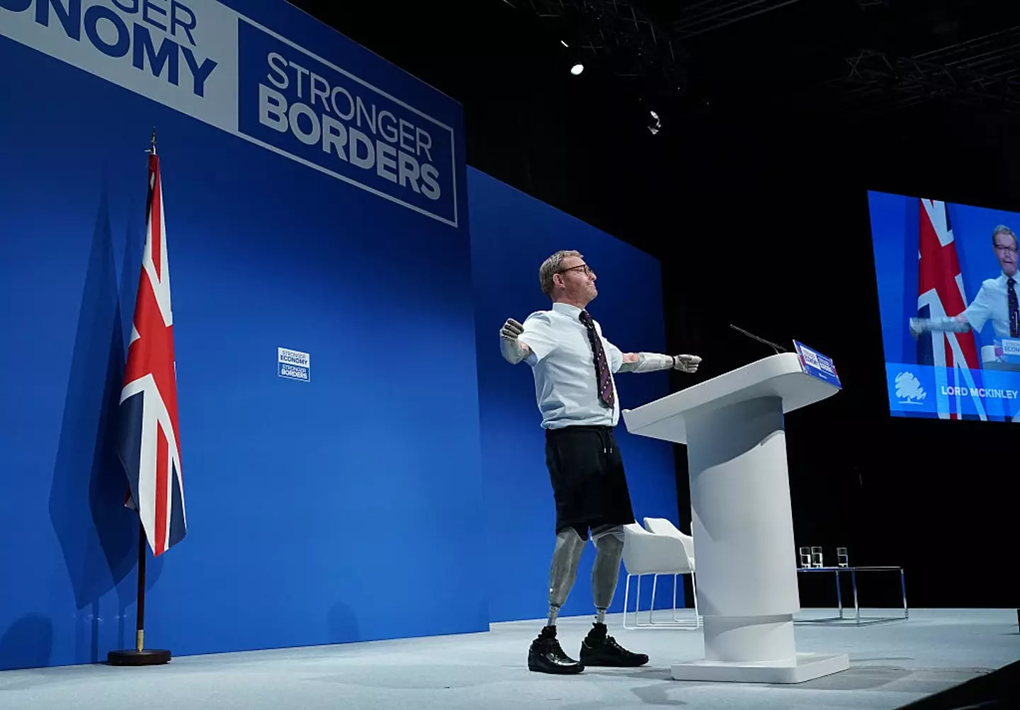 Tory MP Craig Mackinlay also lost his limbs to sepsis (Ian Forsyth/Getty Images)