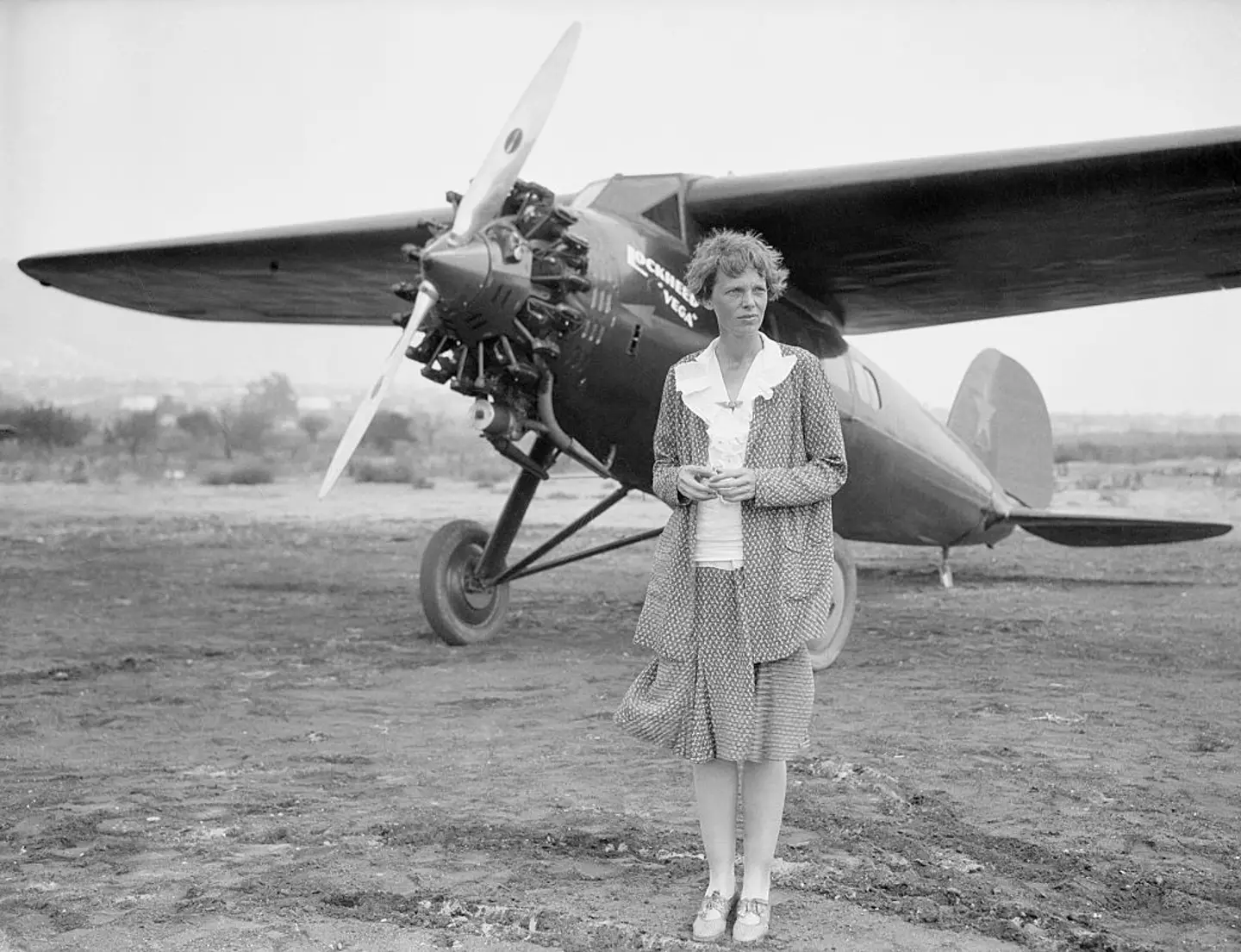 Amelia Earhart was a pilot who was the first woman to fly solo non-stop across the Atlantic Ocean (Getty Images)