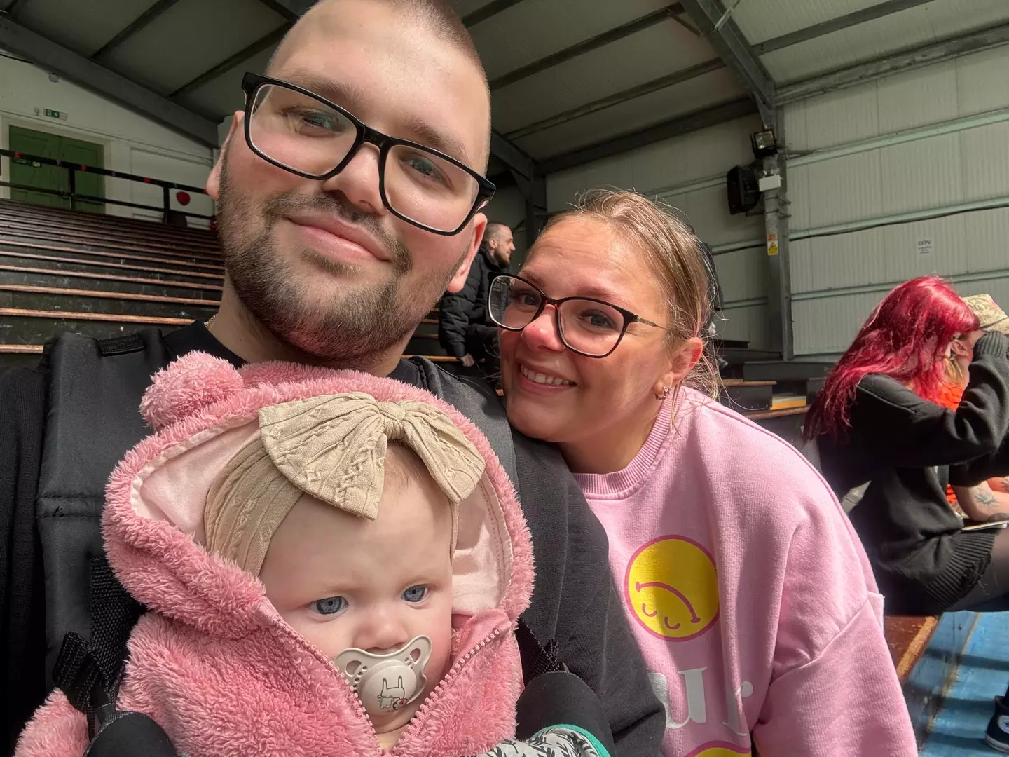 James forgot he had a daughter when he woke up from a coma. (SWNS)