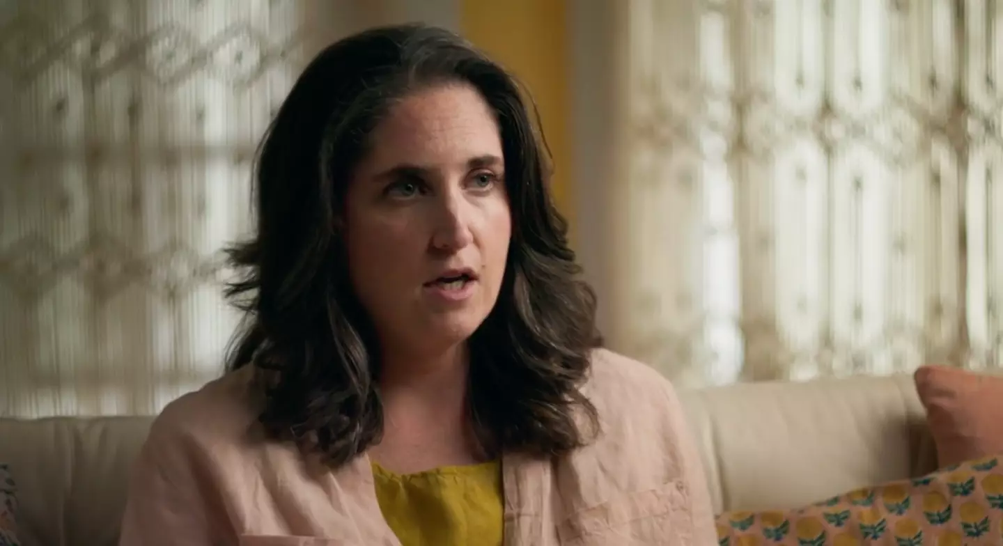 Beyer speaks out in the documentary (Peacock)