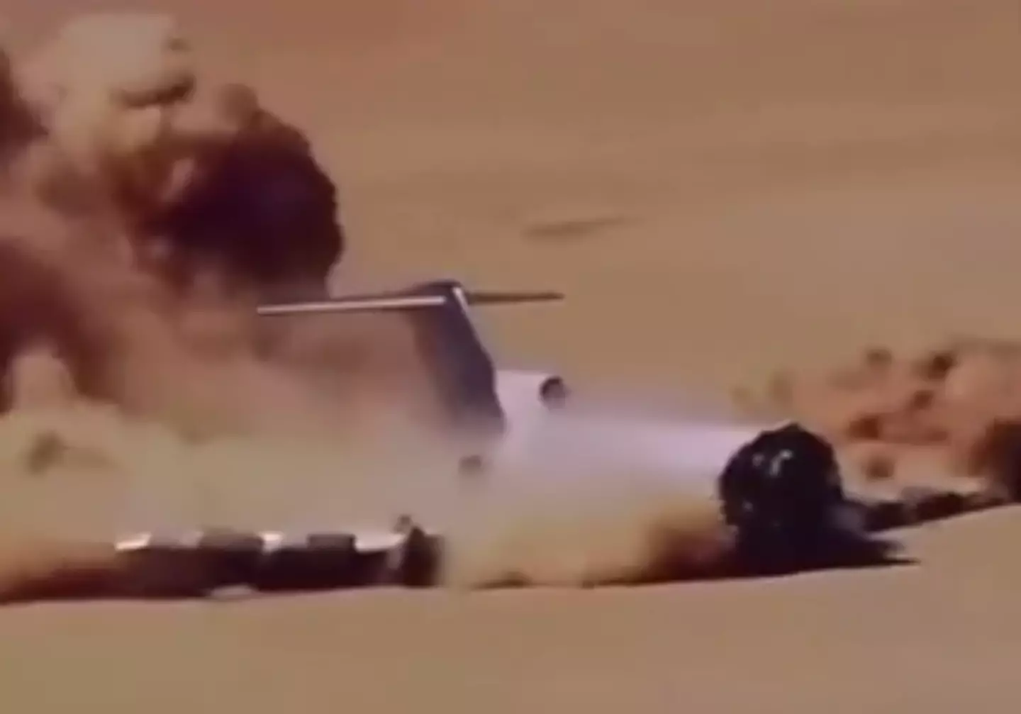 The plane slammed into the ground at 140 mph (Channel 4)