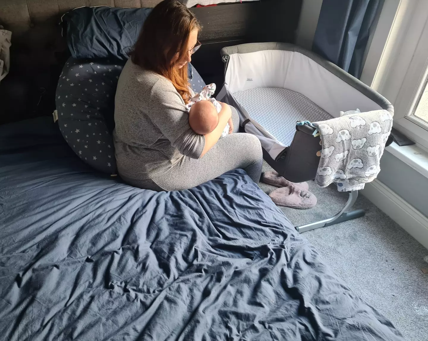 Sara says she's been 'stuck upstairs' as a result.