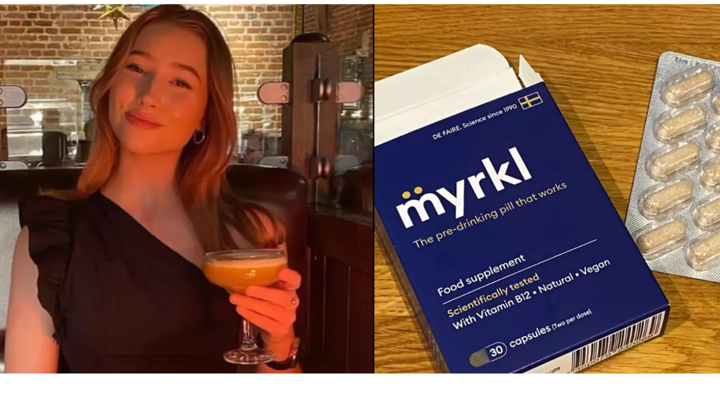 Woman Gets On The Vodka And Tries 'Miracle' Hangover Pill To See If They Actually Work