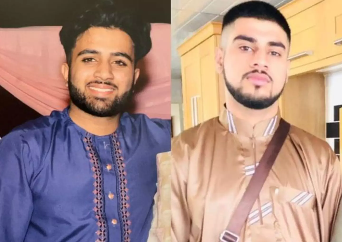 Mohammed Hashim Ijazuddin (left) and Saqib Hussain (right) died after a collision in February.
