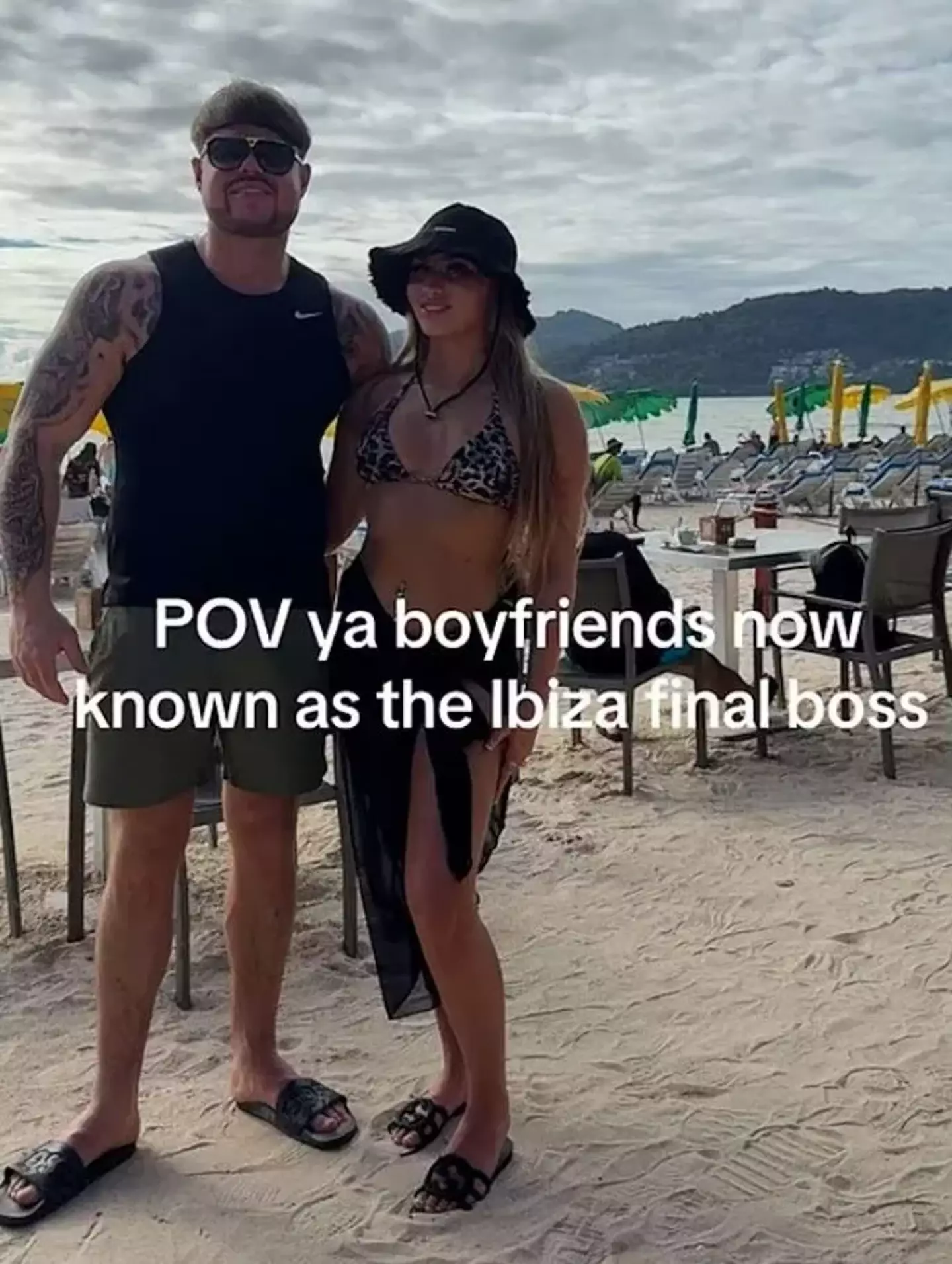 Alisha Cook has said she is the Ibiza Final Boss's girlfriend (TikTok/@alishaacookk)
