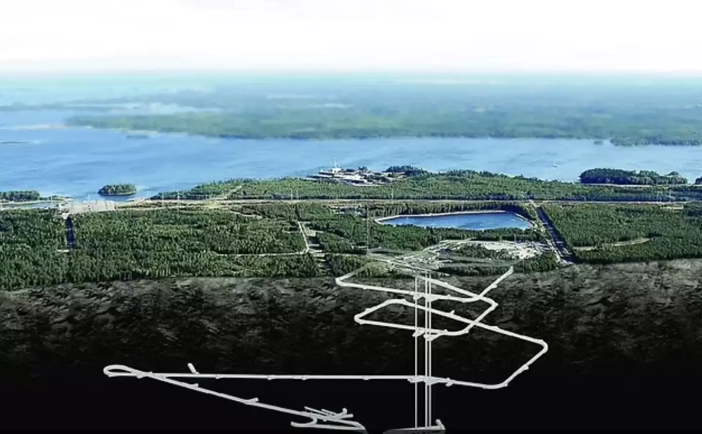This is where nuclear waste in Finland will be sent (