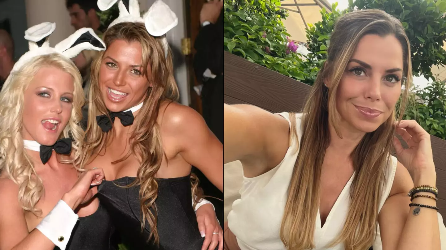 Former Playboy model living in £60 tent reveals truth behind living with Hugh Hefner in his mansion